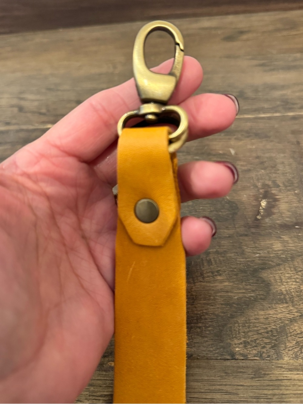 Portland Leather Goods Wristlet Keychain - Picture 4 of 7
